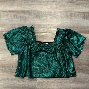 Queen of Sparkles Flutter Top